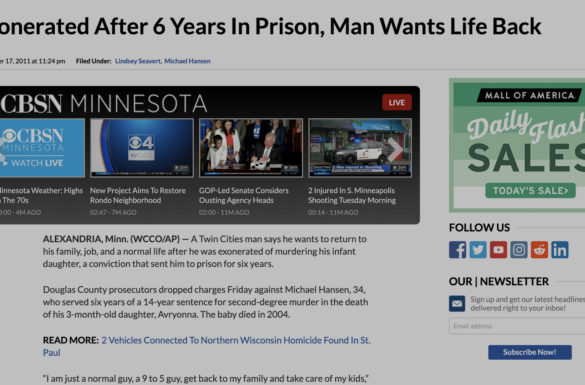 Applebaum Law Firm Helps Exonerate Man Wrongfully Convicted and Imprisoned